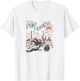 USPS - Pony Express Across Fields, Deserts, and Mountains T-Shirt - T-Shirt | White