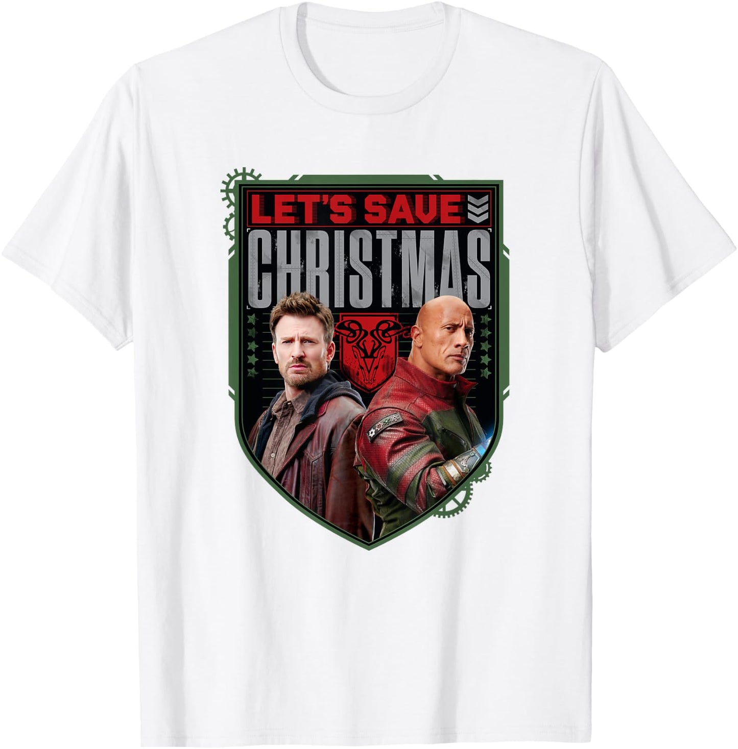 Red One - Let's Save Christmas T-Shirt - T-Shirt | White
