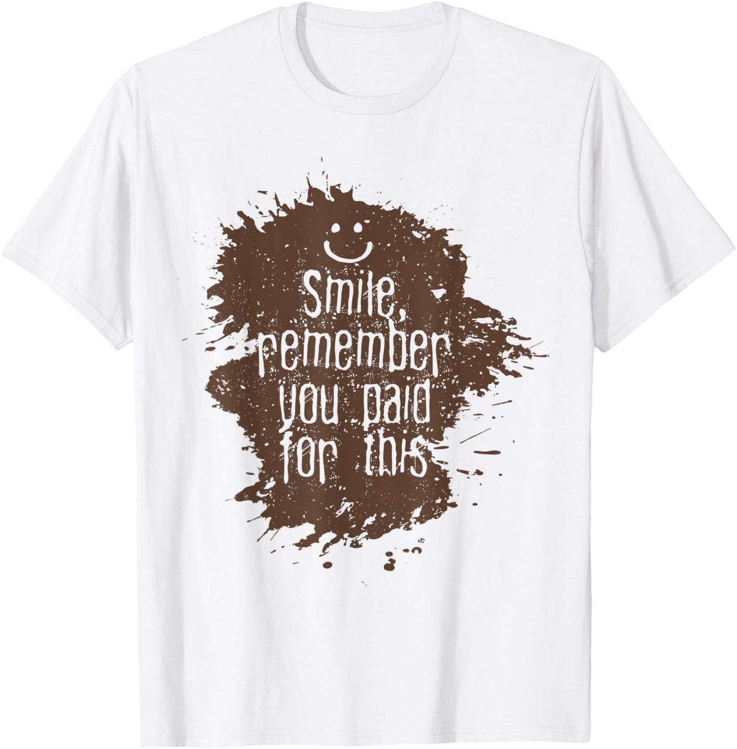 Funny Mud Run Team Shirts Runners Pun Gift Mud Run Humor T-Shirt - T-Shirt | White