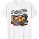 Traditional Portuguese Cream Tartlets Art Pastéis de Nata T-Shirt - T-Shirt | White
