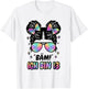 13. Geburtstag Mädchen Messy Bun Bäm! Ich Bin Dreizehn T-Shirt - T-Shirt | White