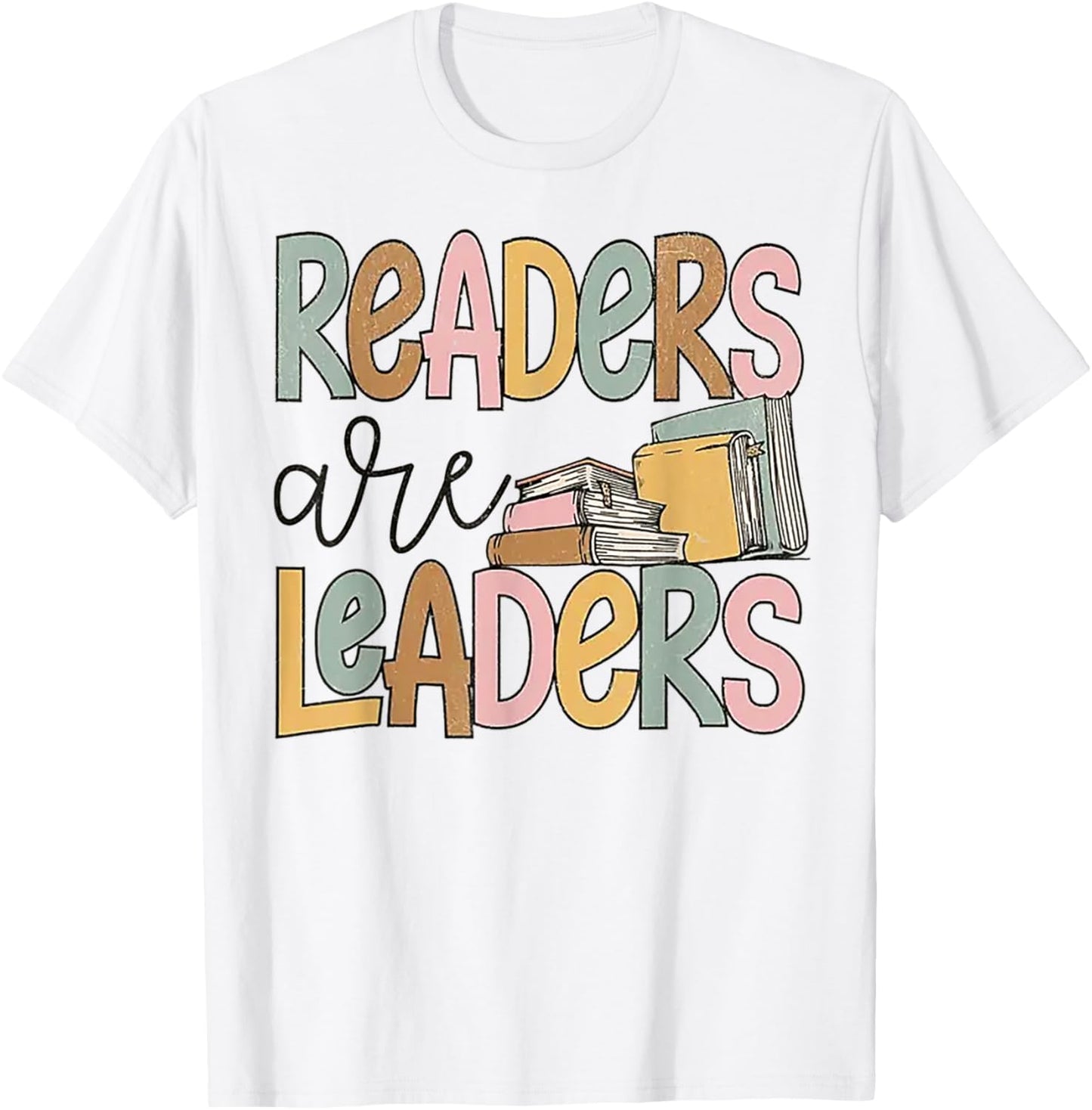 Readers Are Leaders T-Shirt - T-Shirt | White