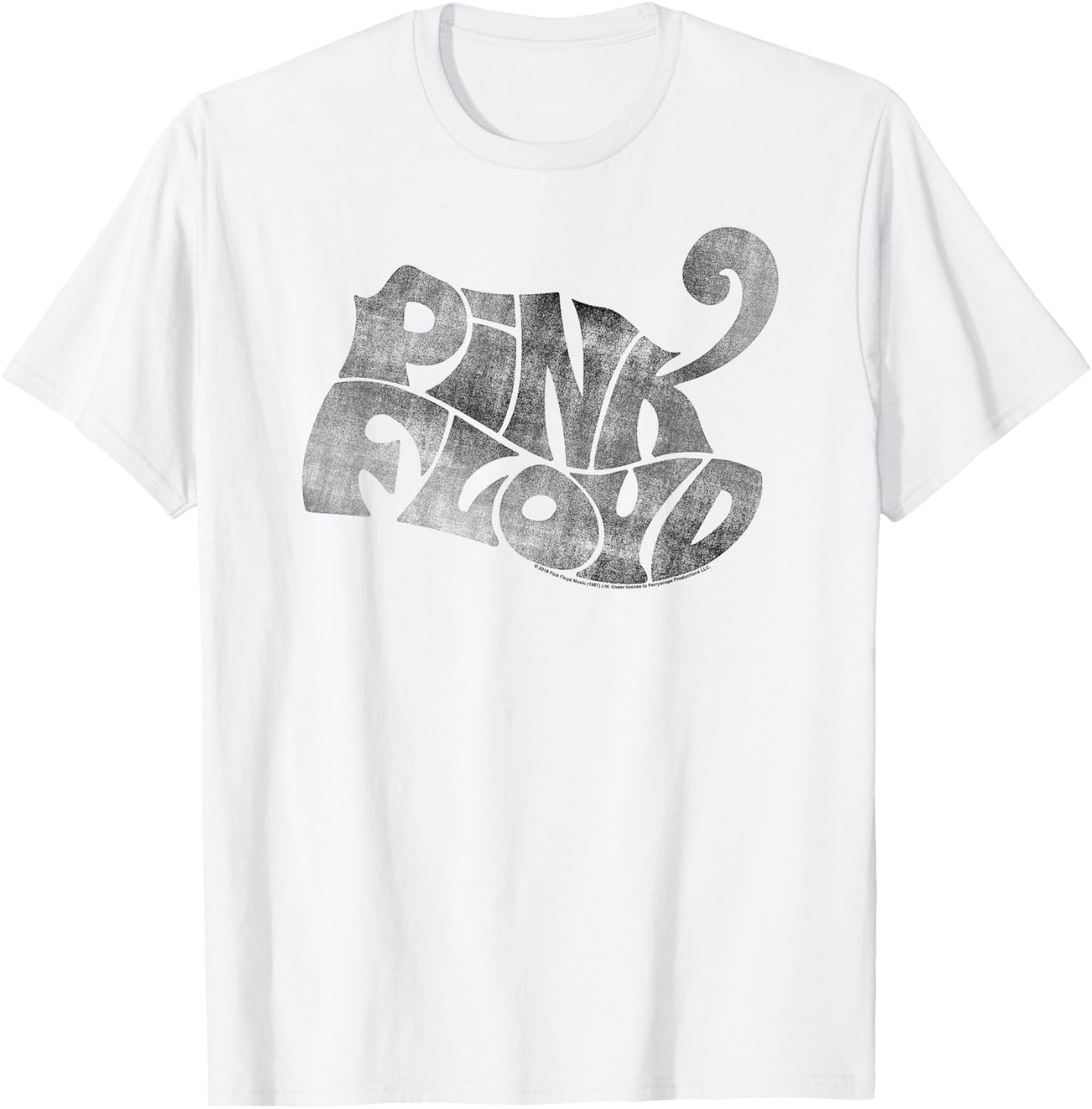 Pink Floyd Pink Logo T-Shirt - T-Shirt | White