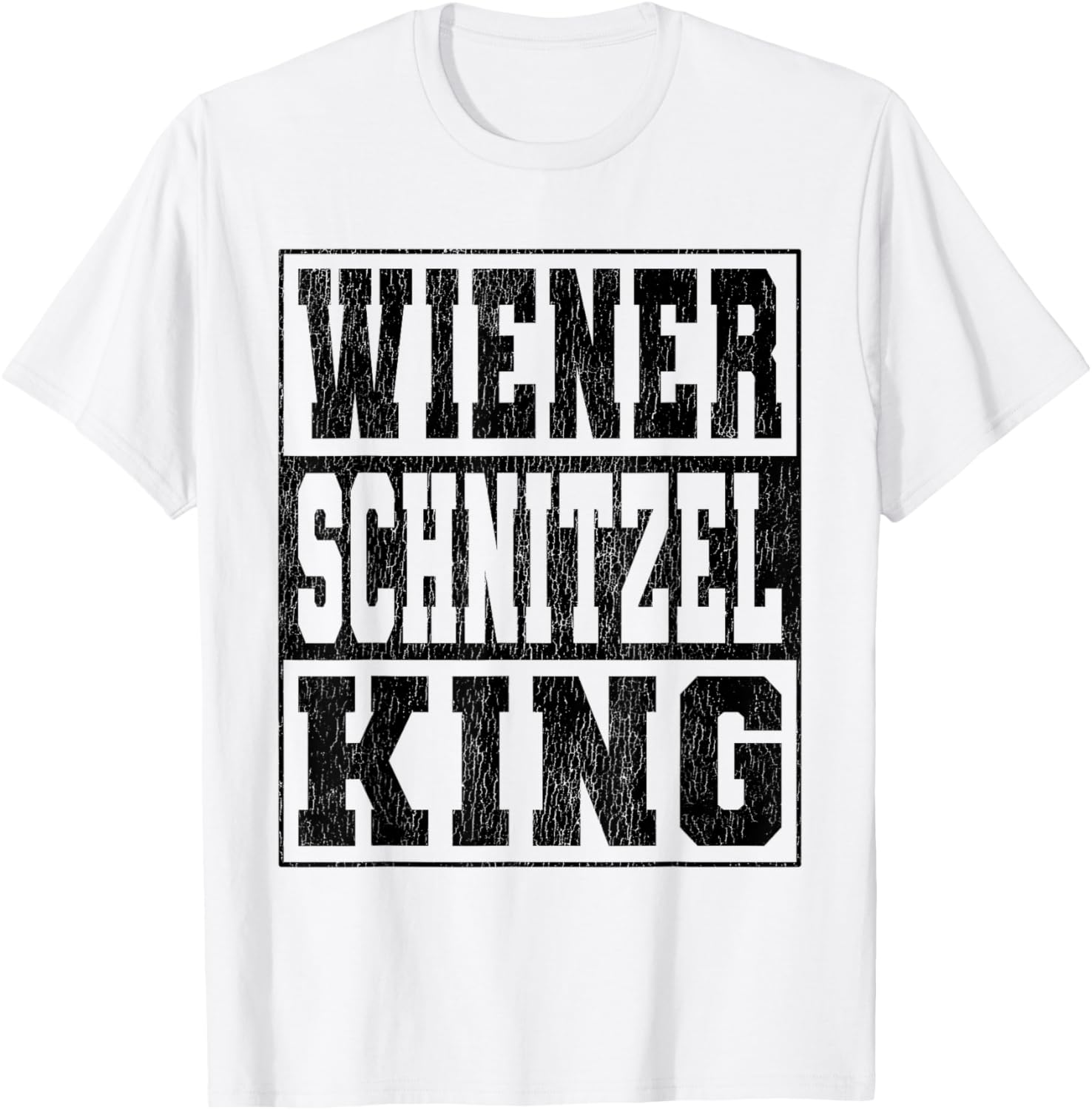 Wiener Schnitzel King T-Shirt - T-Shirt | White