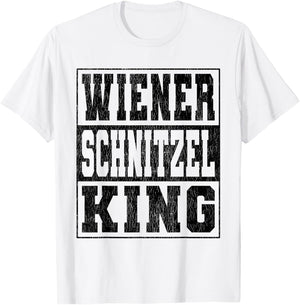 Wiener Schnitzel King T-Shirt - T-Shirt | White