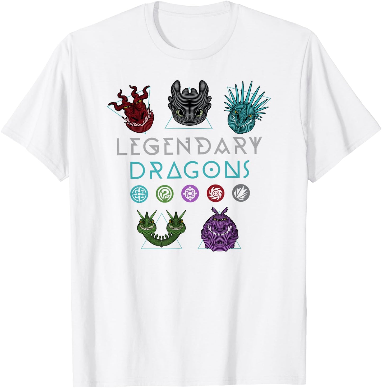 How to Train Your Dragon 3 Hidden World Legendary T-Shirt - T-Shirt | White