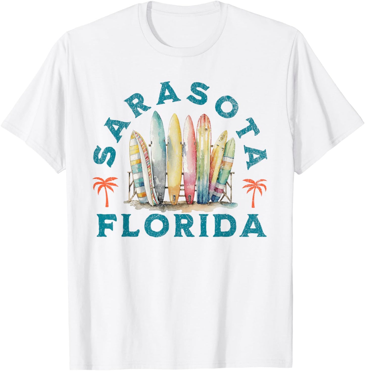 Sarasota T-Shirt - T-Shirt | White