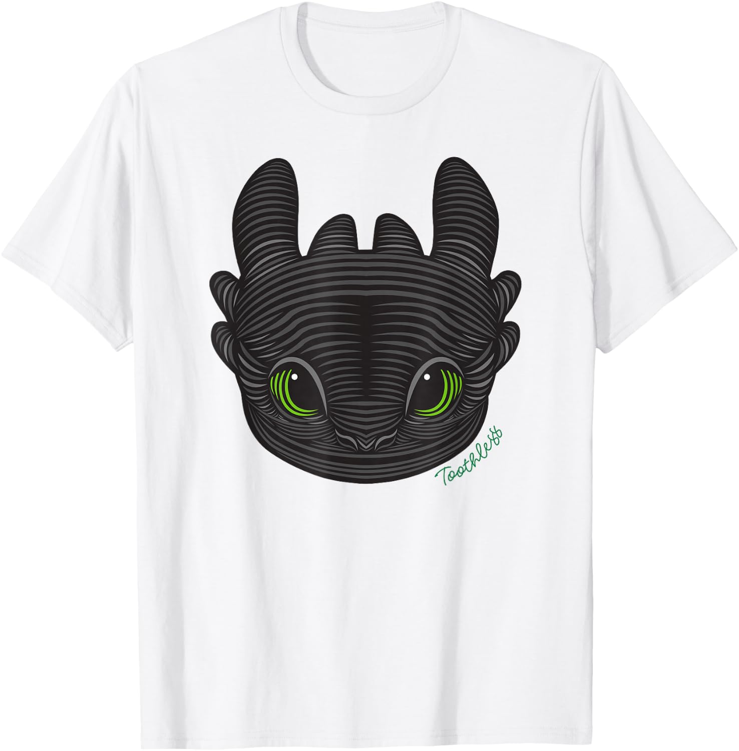How to Train Your Dragon 3 Hidden World Toothless T-Shirt - T-Shirt | White