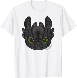 How to Train Your Dragon 3 Hidden World Toothless T-Shirt - T-Shirt | White