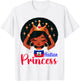 Haitian Princess Haiti Flag Melanin for Black Girls Kids T-Shirt - T-Shirt | White