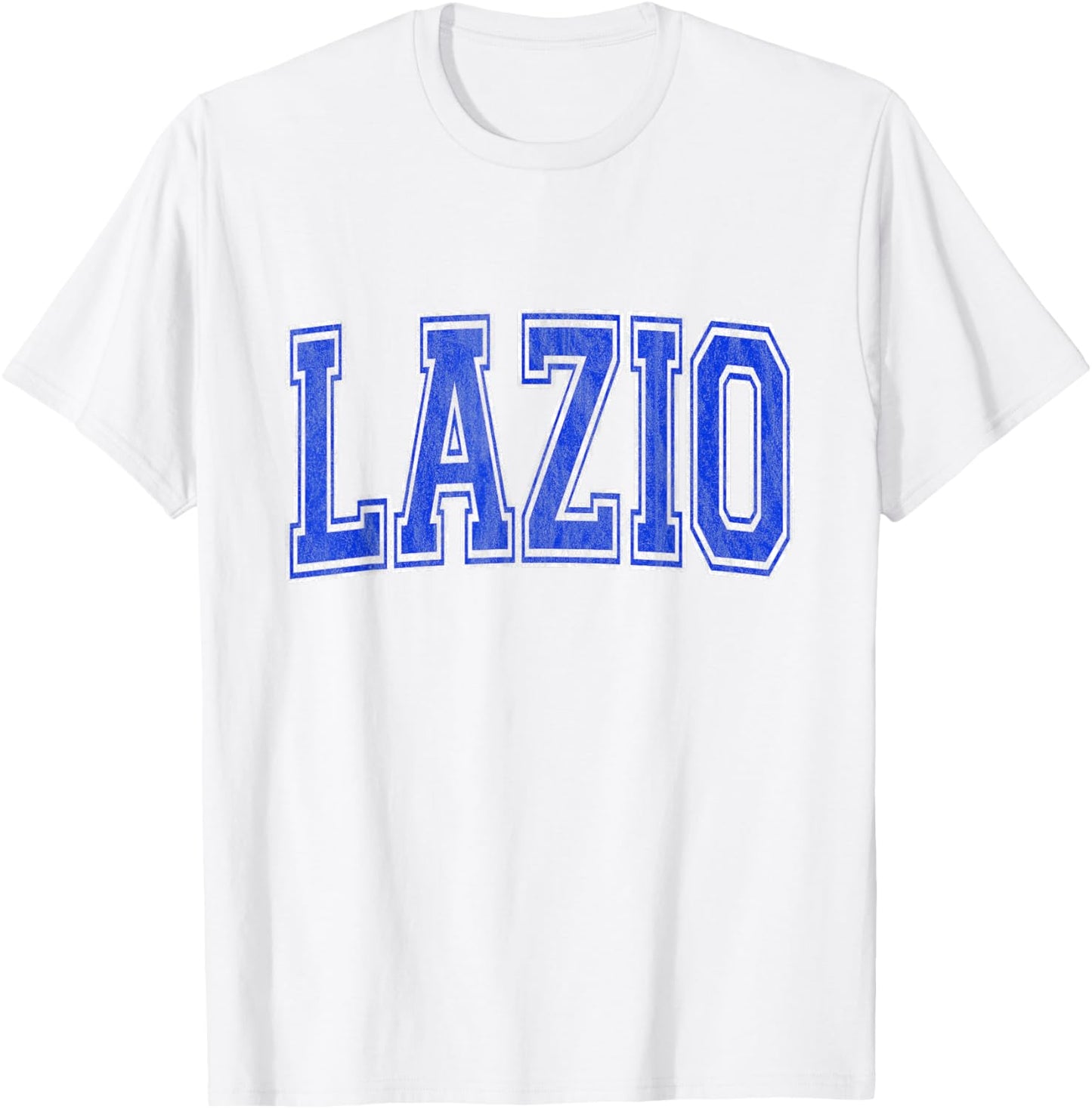 Lazio Italy - Lazio Varsity Logo - Lazio Italia T-Shirt - T-Shirt | White