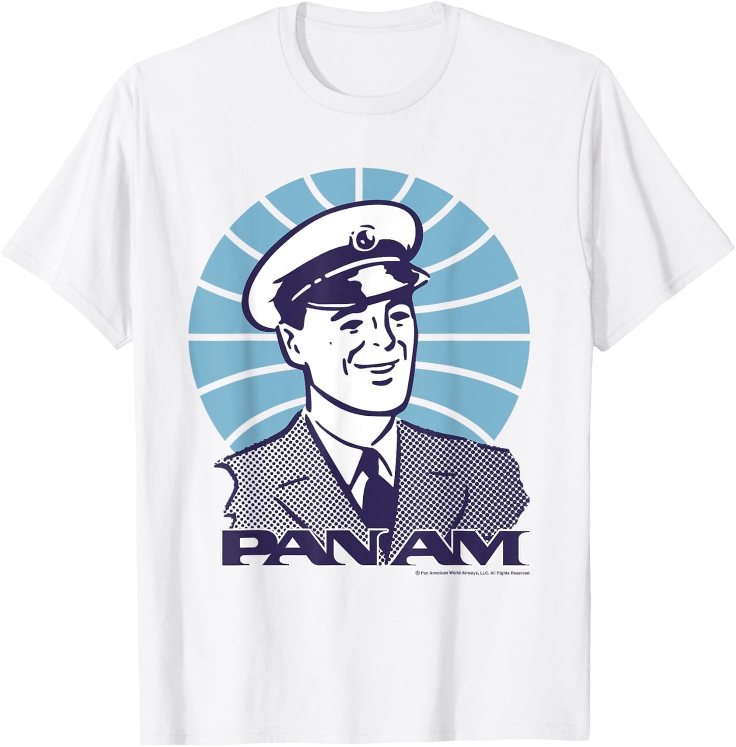 Pan Am Pilot Smile T-Shirt - T-Shirt | White