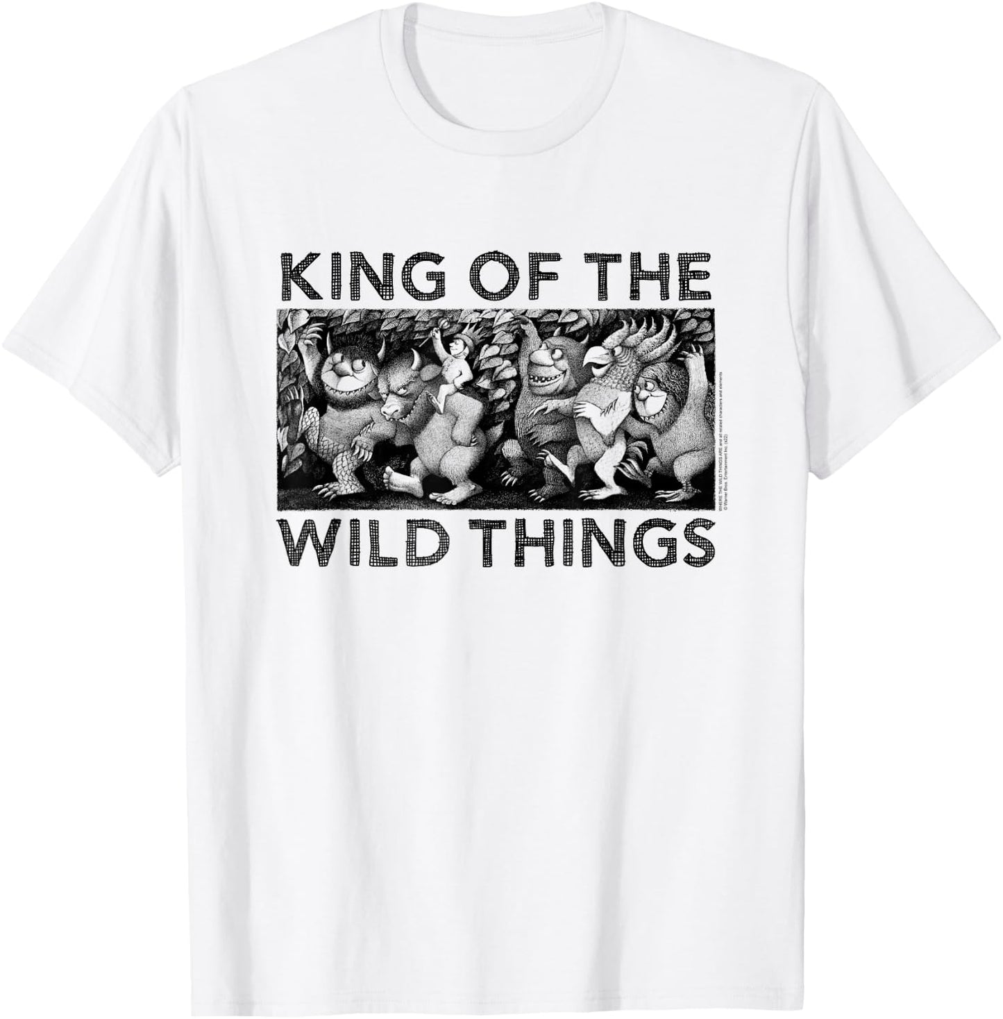Where the Wild Things Are King of the Wild Things T-Shirt - T-Shirt | White