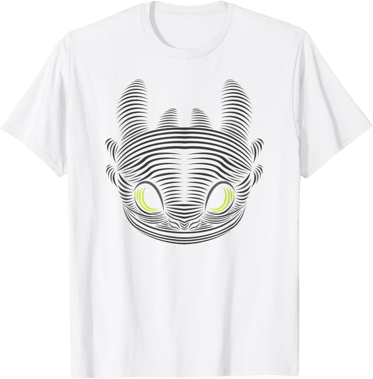 How to Train Your Dragon 3 Hidden World HD Toothless T-Shirt - T-Shirt | White