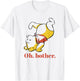 Disney Winnie The Pooh Oh Brother Handstand Art Logo T-Shirt - T-Shirt | White