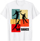 Retro Tap dancer Shirts | Tap Dancing for Tap Dancer | White, Small, Classic Fit, Short Sleeve T-Shirt - T-Shirt | White