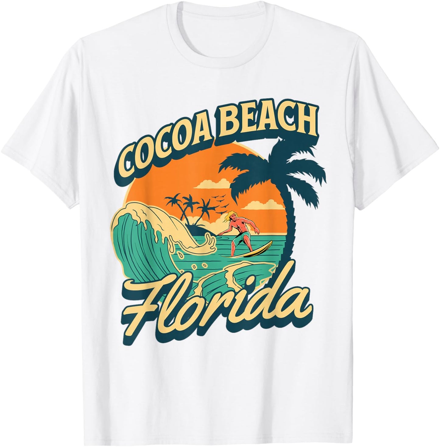 Cocoa Beach T-Shirt - T-Shirt | White