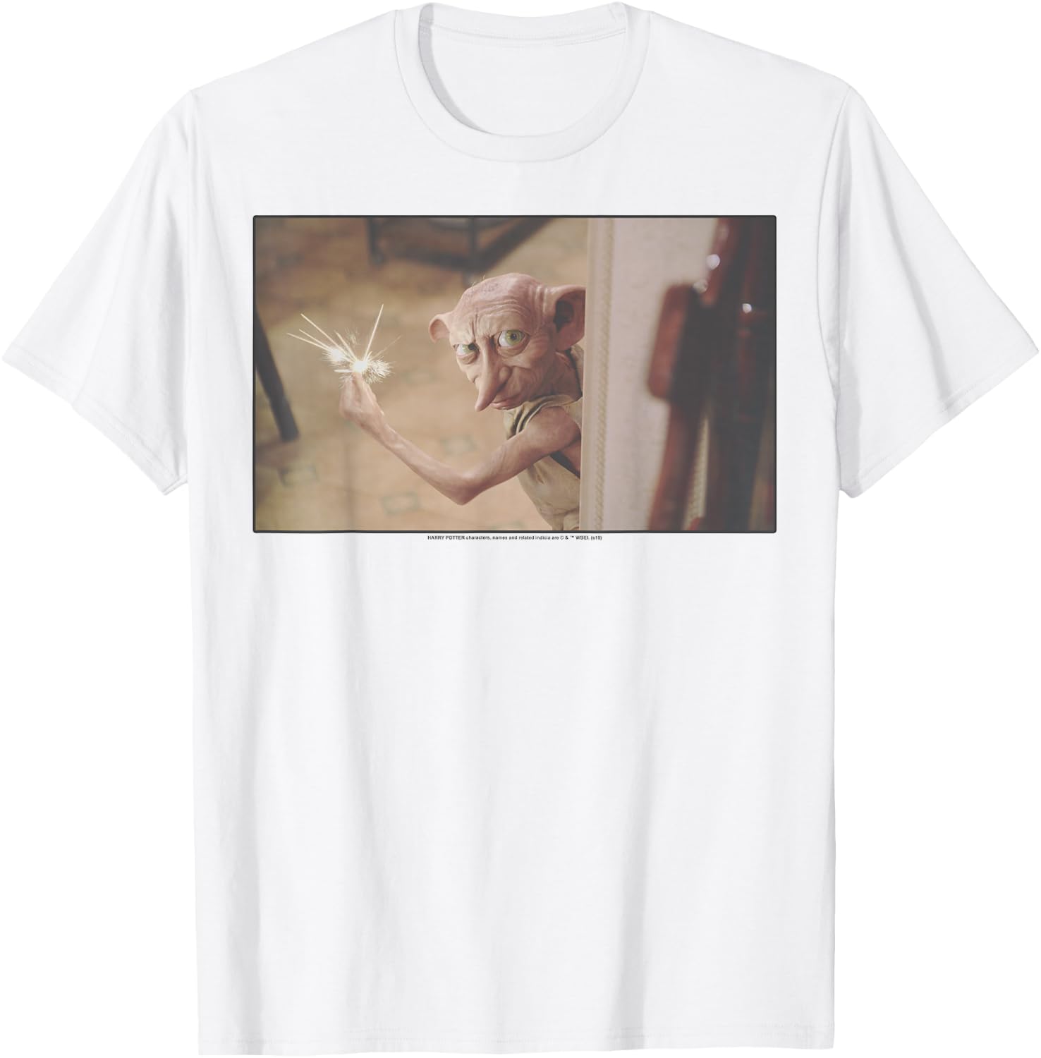 Harry Potter Dobby Snap Portrait T-Shirt - T-Shirt | White