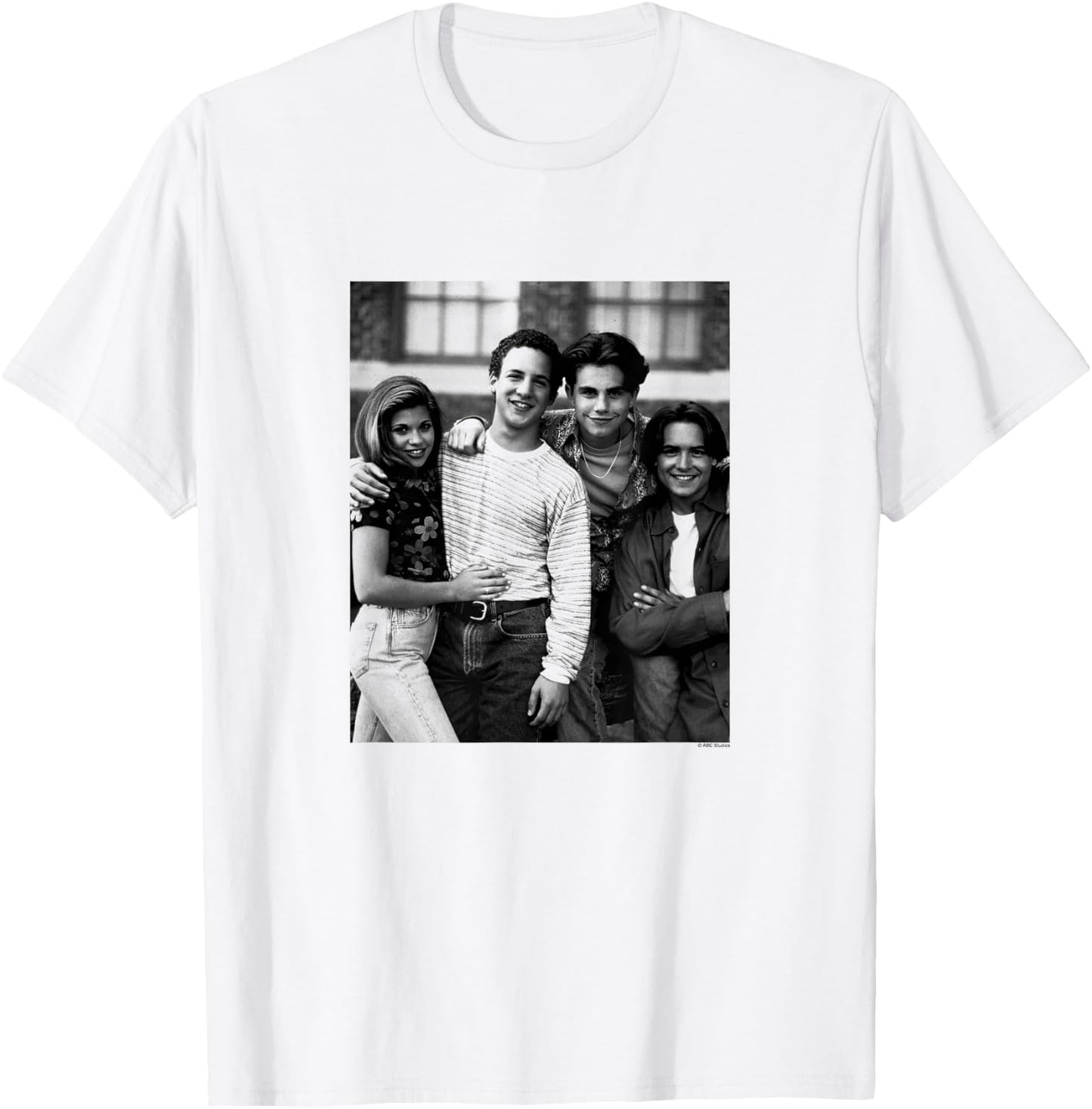 Boy Meets World Group Photo T-Shirt - T-Shirt | White