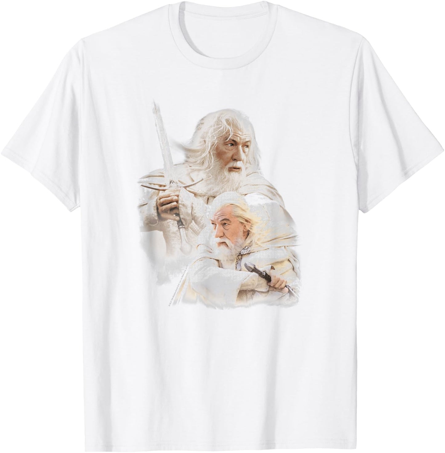Lord of the Rings Gandalf the White T-Shirt - T-Shirt | White
