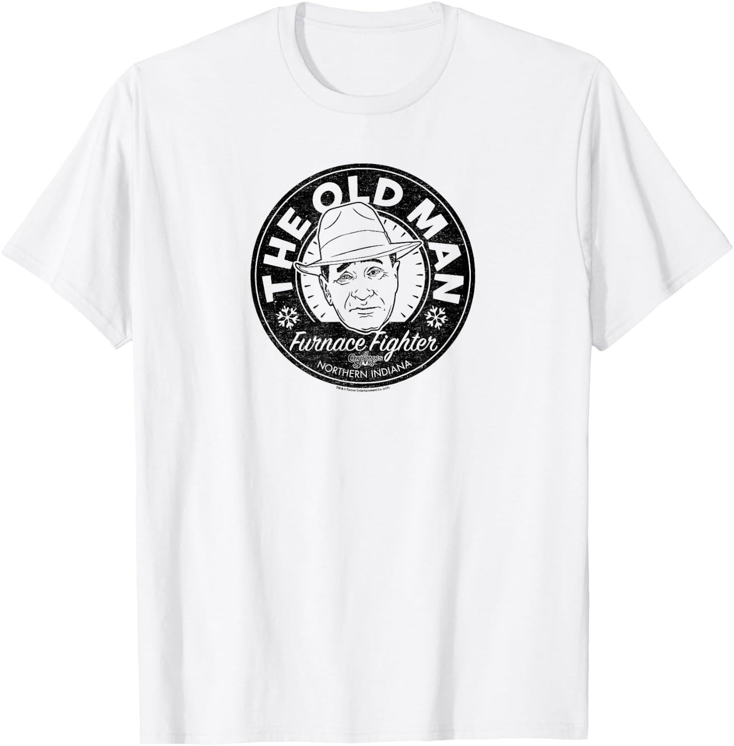 A Christmas Story The Old Man T-Shirt - T-Shirt | White