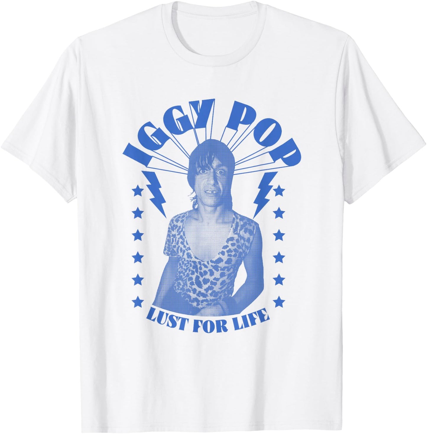 Iggy Pop Lust for Life T-Shirt - T-Shirt | White