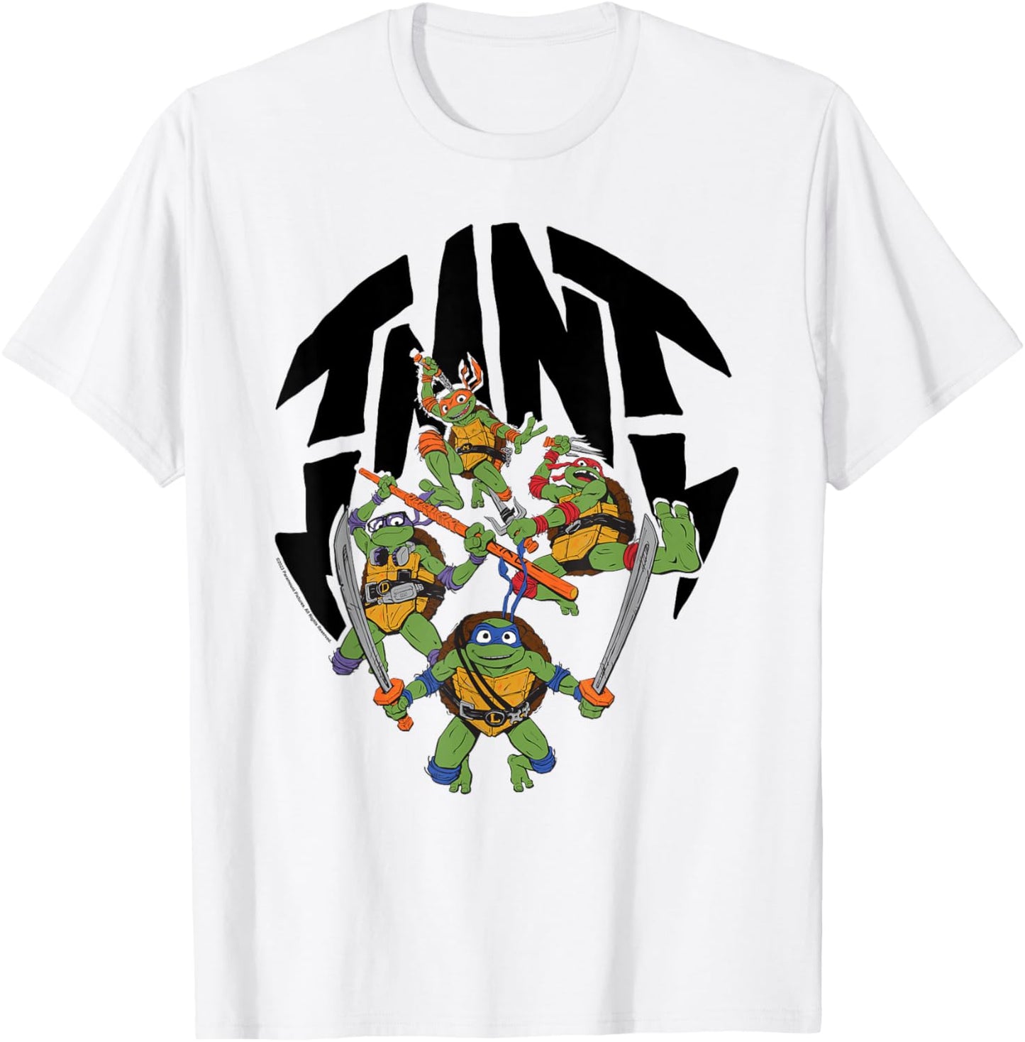 Teenage Mutant Ninja Turtles: Mutant Mayhem Turtle Shell T-Shirt - T-Shirt | White