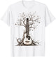 Acoustic Guitar Tree Of Life Nature Of Music Guitarist T-Shirt - T-Shirt | White