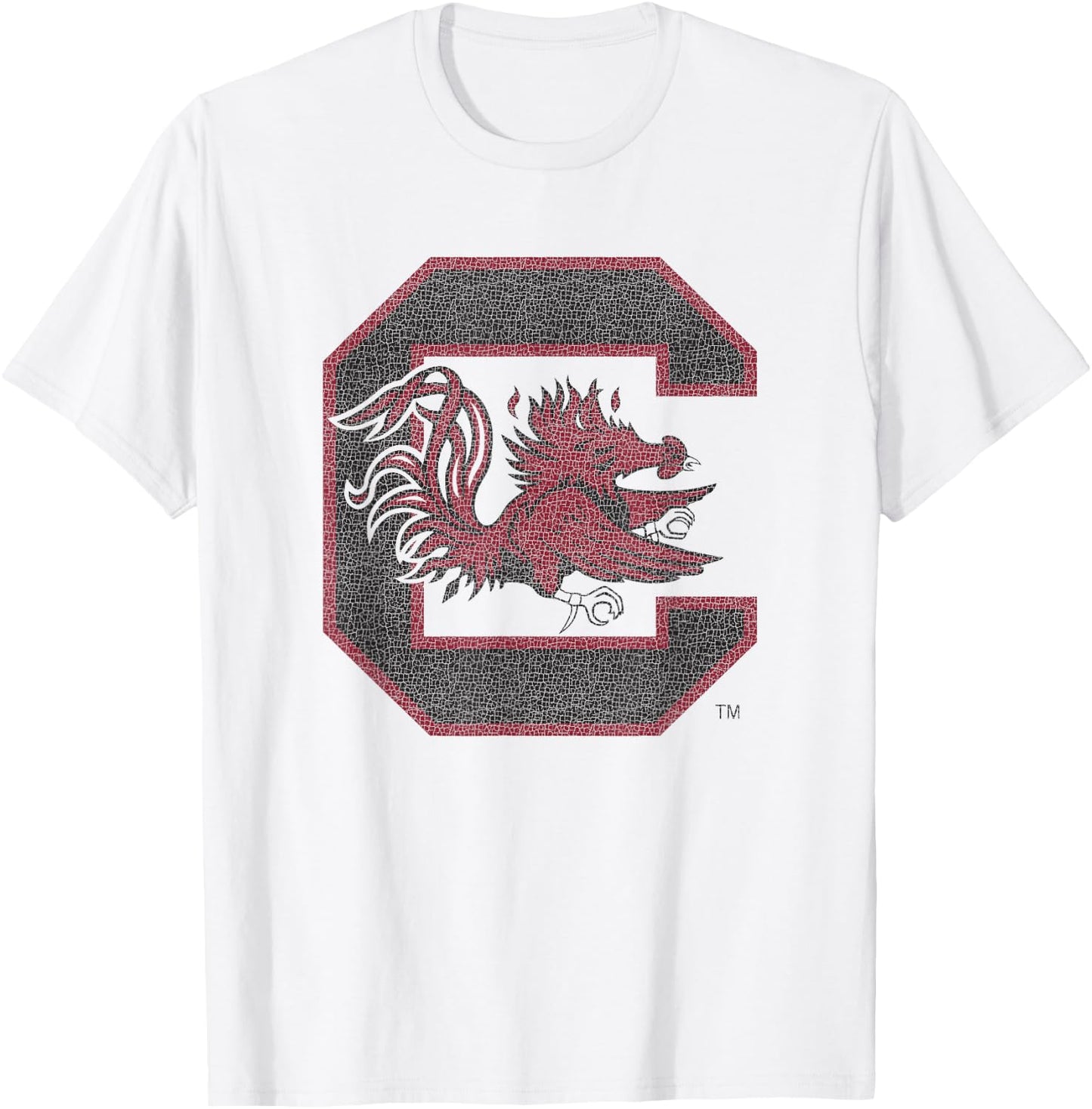 South Carolina Gamecocks Vintage Icon White T-Shirt - T-Shirt | White
