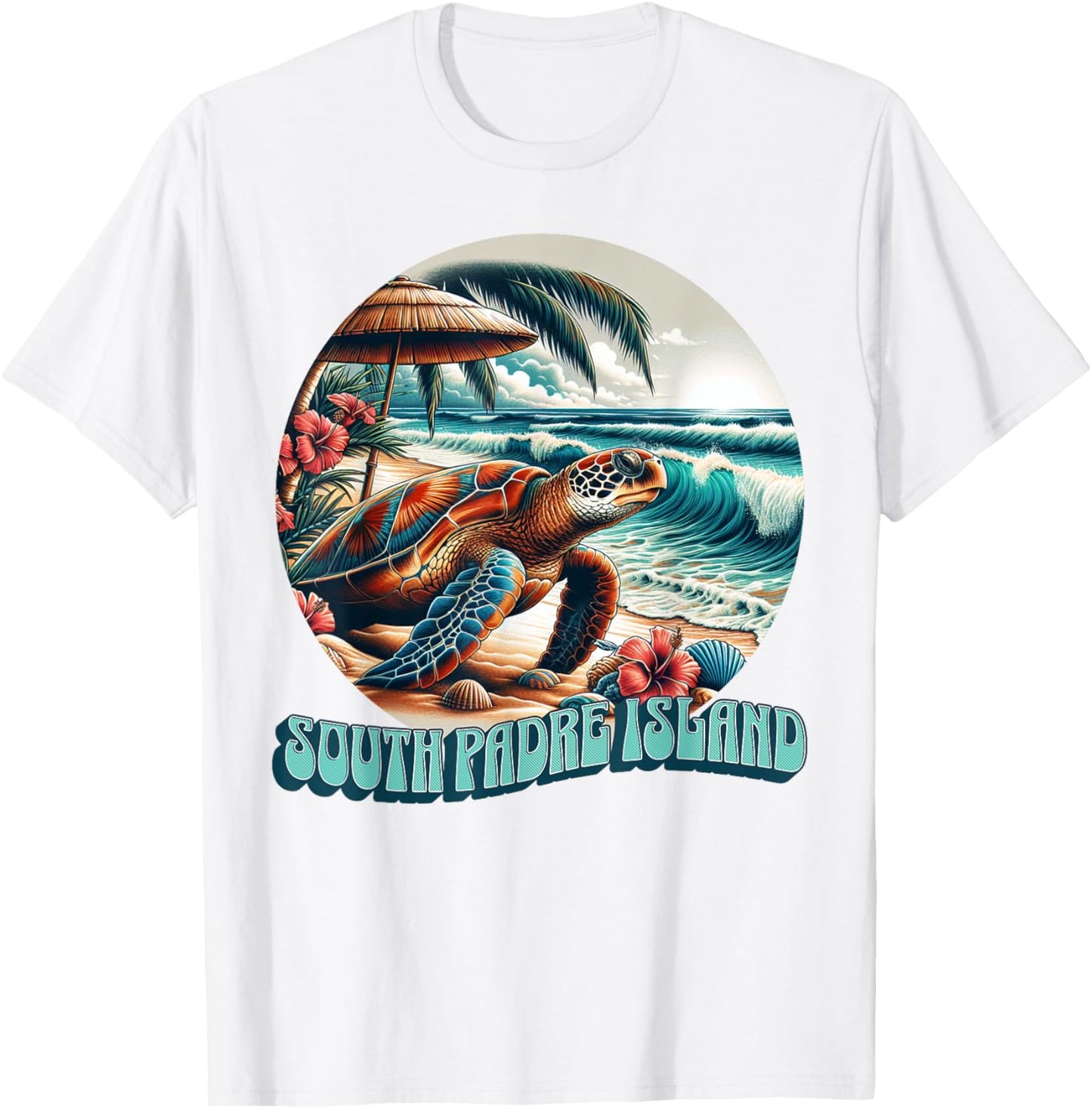 South Padre Island T-Shirt - T-Shirt | White
