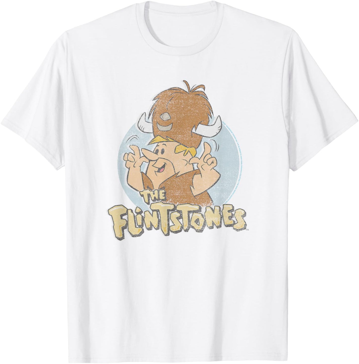 The Flintstones Barney Rubble Order Of The Water Buffalos T-Shirt - T-Shirt | White