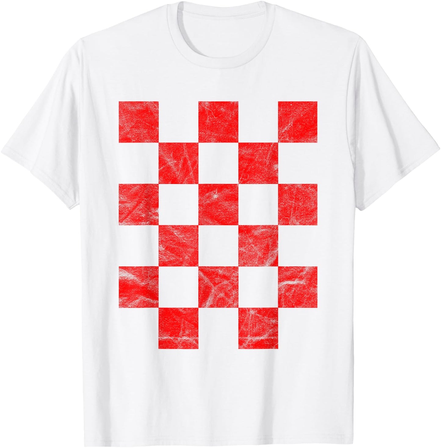 Croatian Flag Vintage Croatia Hrvatska T-Shirt - T-Shirt | White
