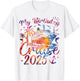 My Birthday Cruise 2025 Party Cruise Birthday Vacation T-Shirt - T-Shirt | White