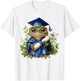 Cute Graduation Frog Holding Diploma T Shirt T-Shirt - T-Shirt | White