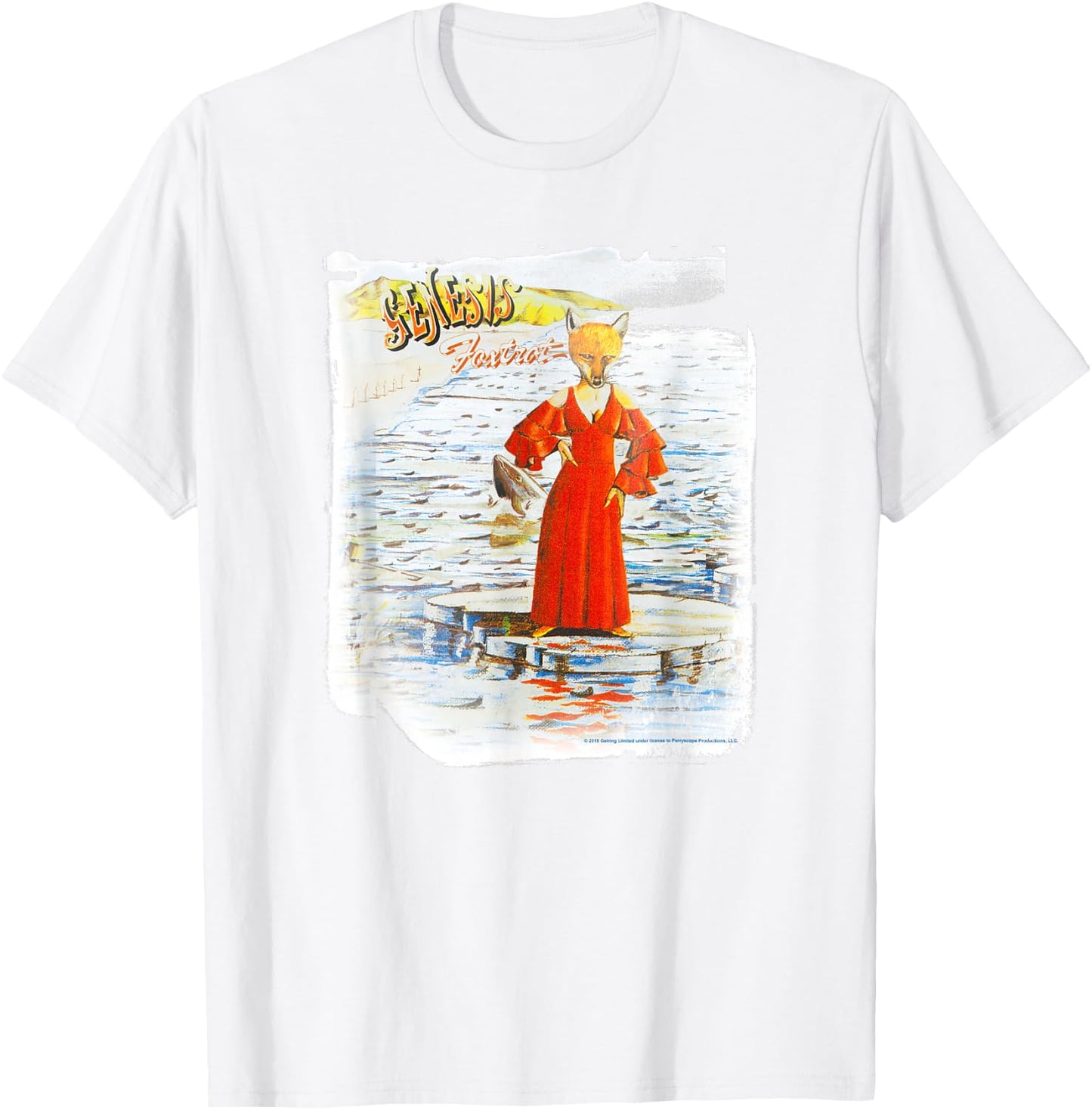 Genesis Large Foxtrot T-Shirt - T-Shirt | White