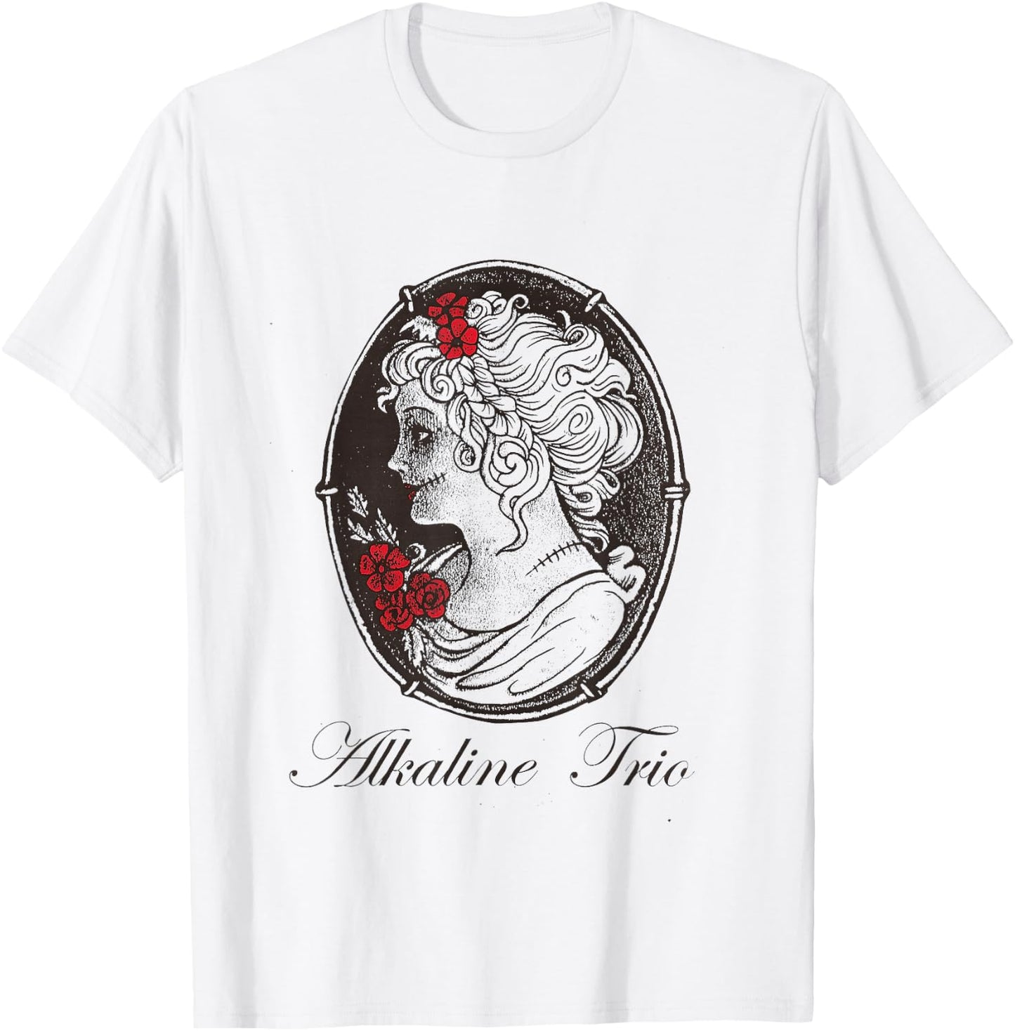 Alkaline Trio - Official Merchandise - Cameo T-Shirt - T-Shirt | White