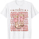 Rodeo GodMother Pink Boots Coquette Cow-Girl Birthday Party T-Shirt - T-Shirt | White
