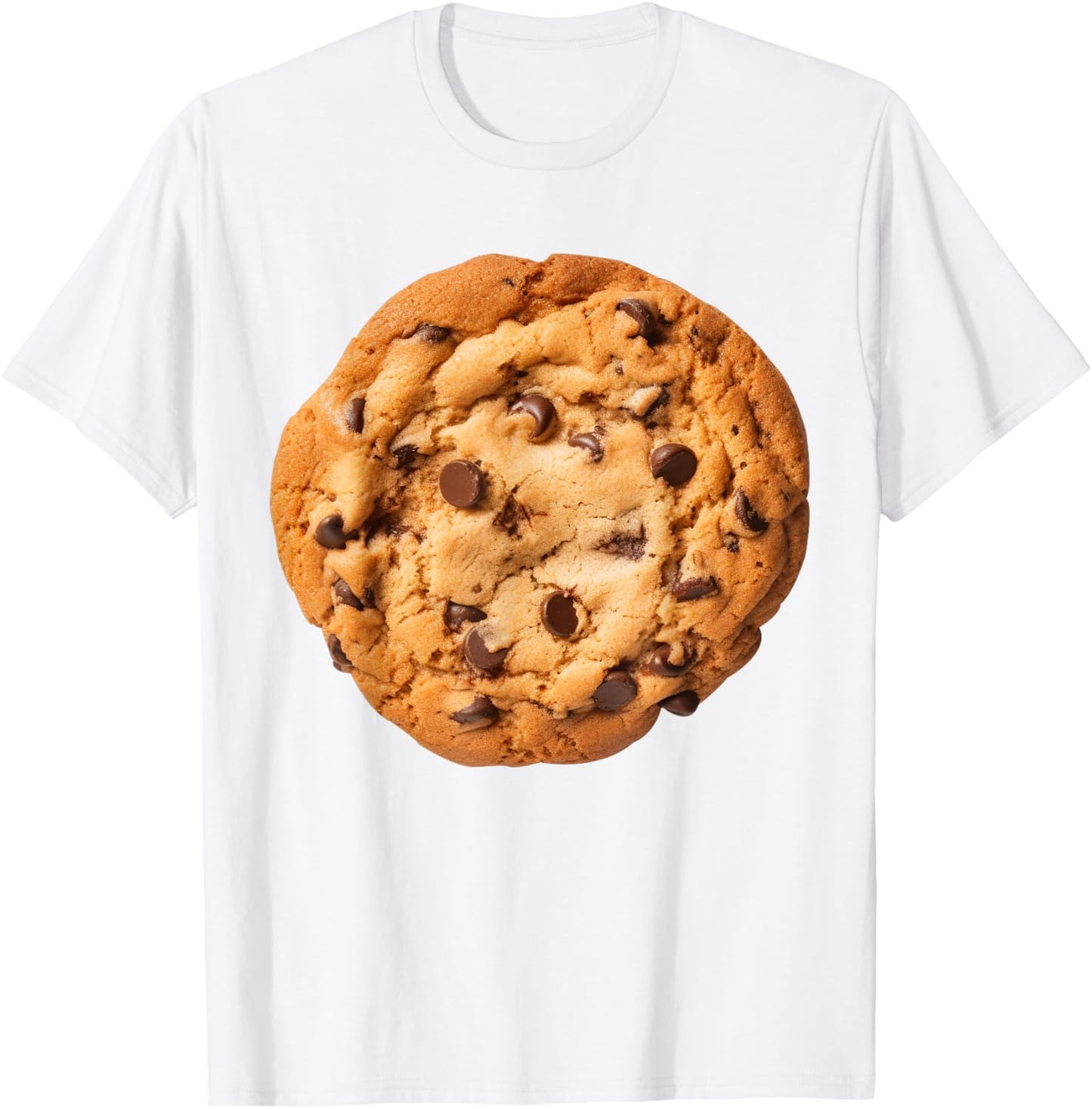 Chocolate Chip Cookie T-Shirt - T-Shirt | White