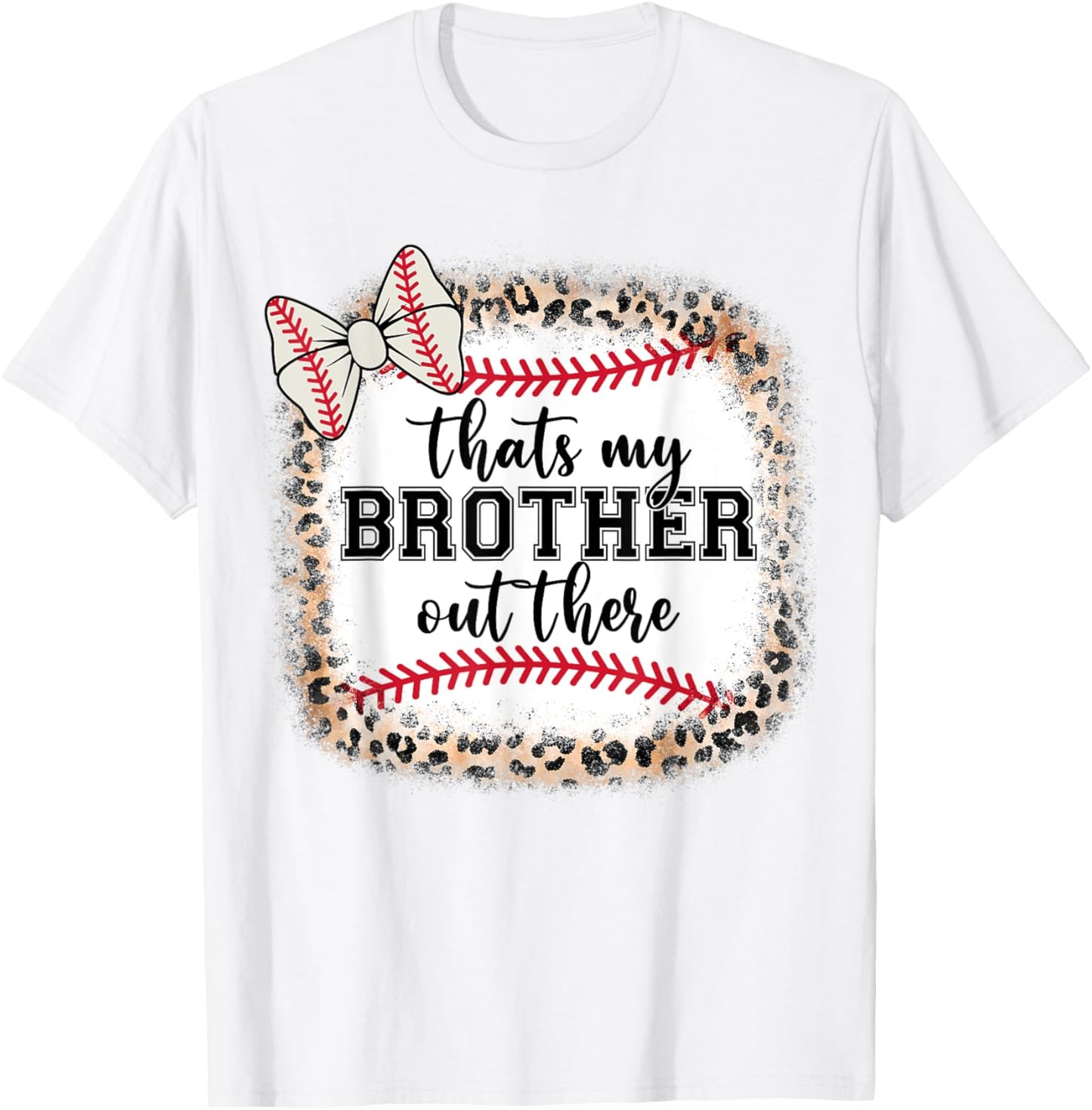 Little Sister Biggest Fan My Brother There Teen Girl Toddler T-Shirt - T-Shirt | White