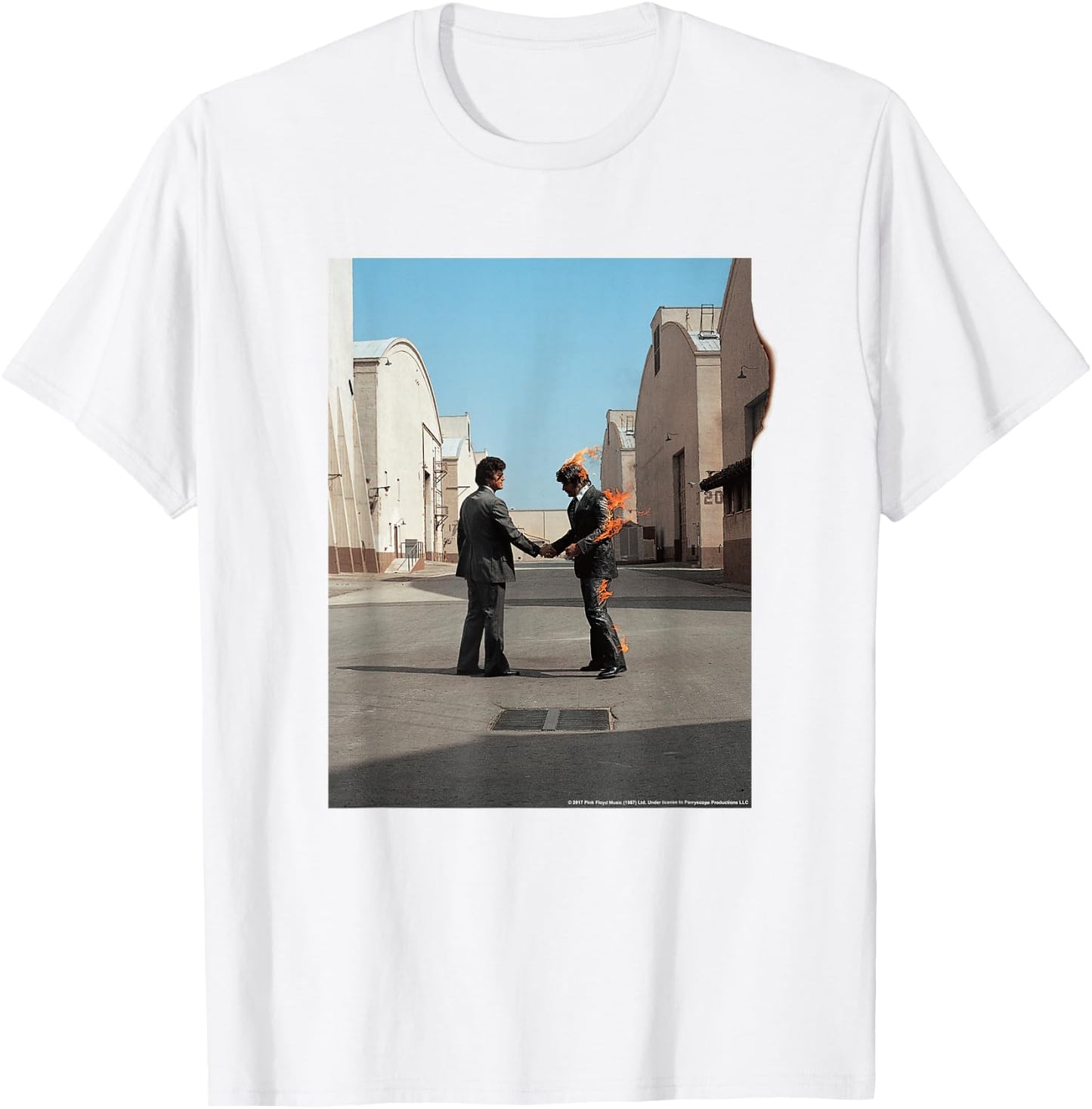 Pink Floyd Wish You Were Here T-Shirt - T-Shirt | White