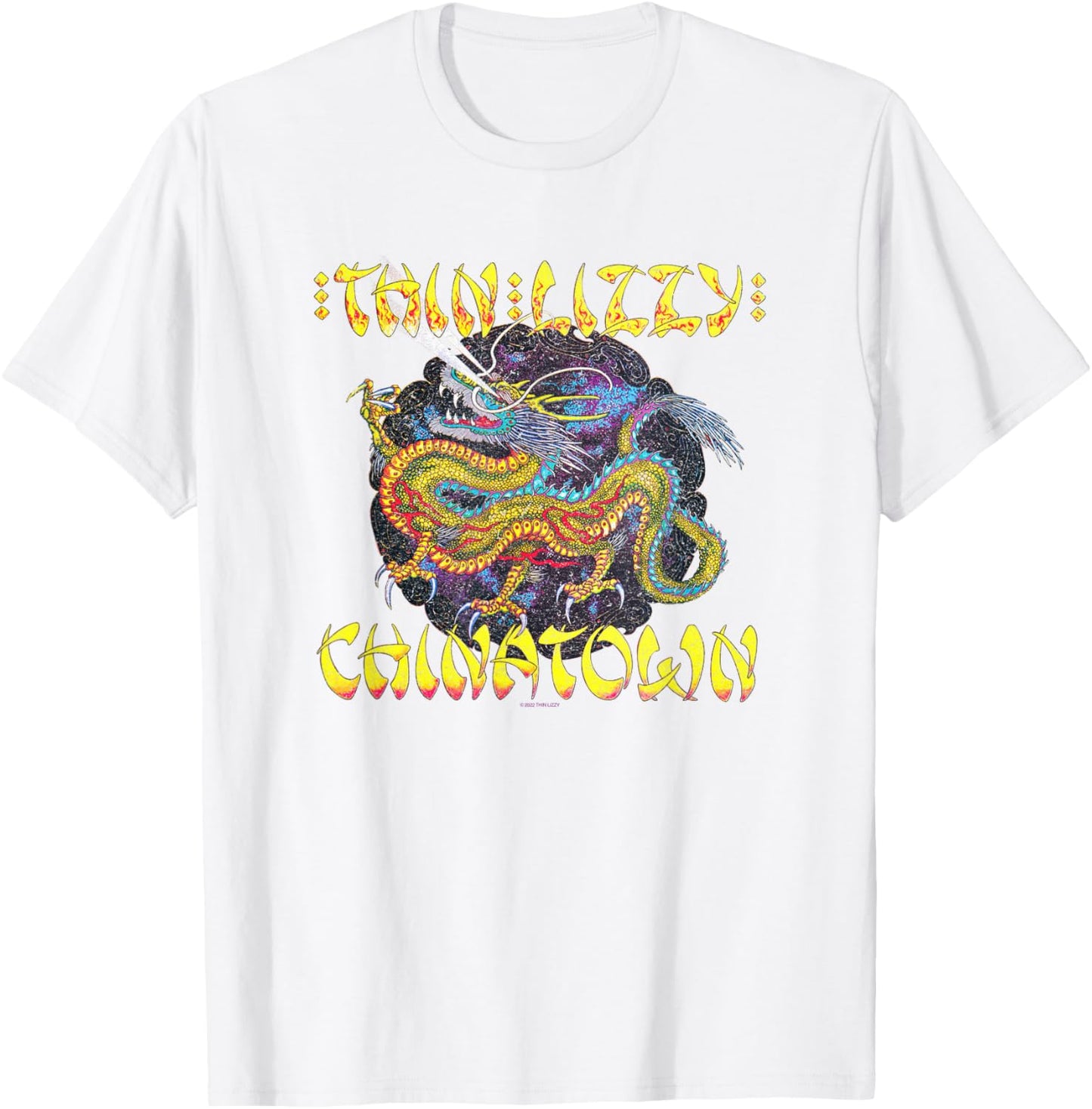 Thin Lizzy - Chinatown T-Shirt - T-Shirt | White