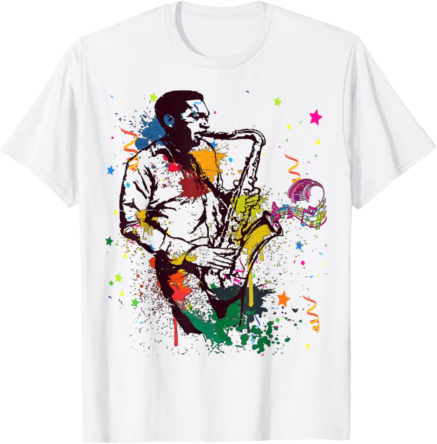 Happy International Jazz Day Jazz Lovers Top Queen Jazz Int'l Jazz Day Jazz Addicts Jazz Cats Acid Jazz T-Shirt - T-Shirt | White