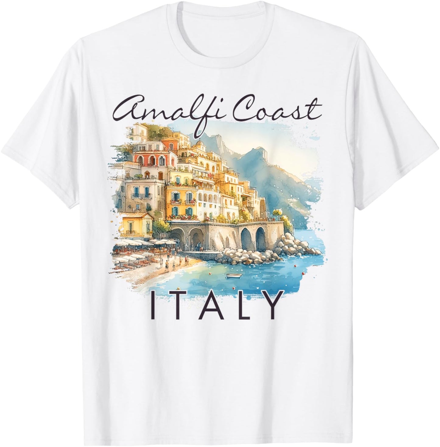 Amalfi Coast Italy Travel Vacation Meet Me In Amalfi Coast T-Shirt - T-Shirt | White