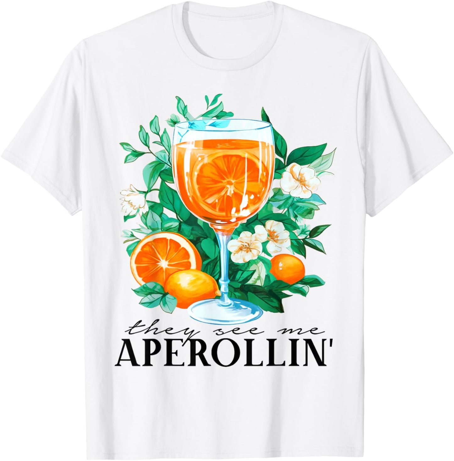 They See ME APEROLLIN' X La Dolce Vita Summer & Spritz Club T-Shirt - T-Shirt | White