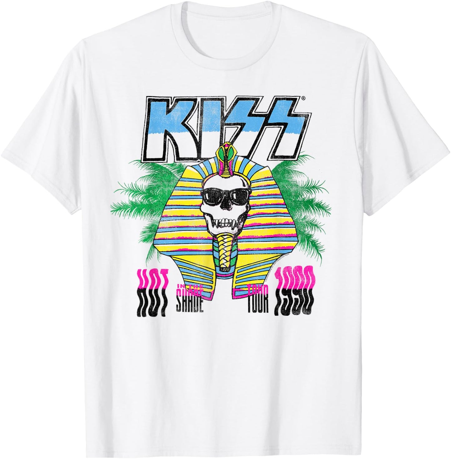 KISS - Hot in the Shade Tour T-Shirt - T-Shirt | White