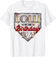 Lolli Of The Birthday Boy Baseball Lover Birthday Party T-Shirt - T-Shirt | White