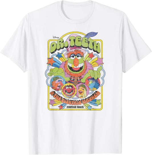The Muppets - Dr Teeth T-Shirt - T-Shirt | White