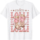 Rodeo Lolli Pink Boots Coquette Cow-Girl Birthday Party T-Shirt - T-Shirt | White