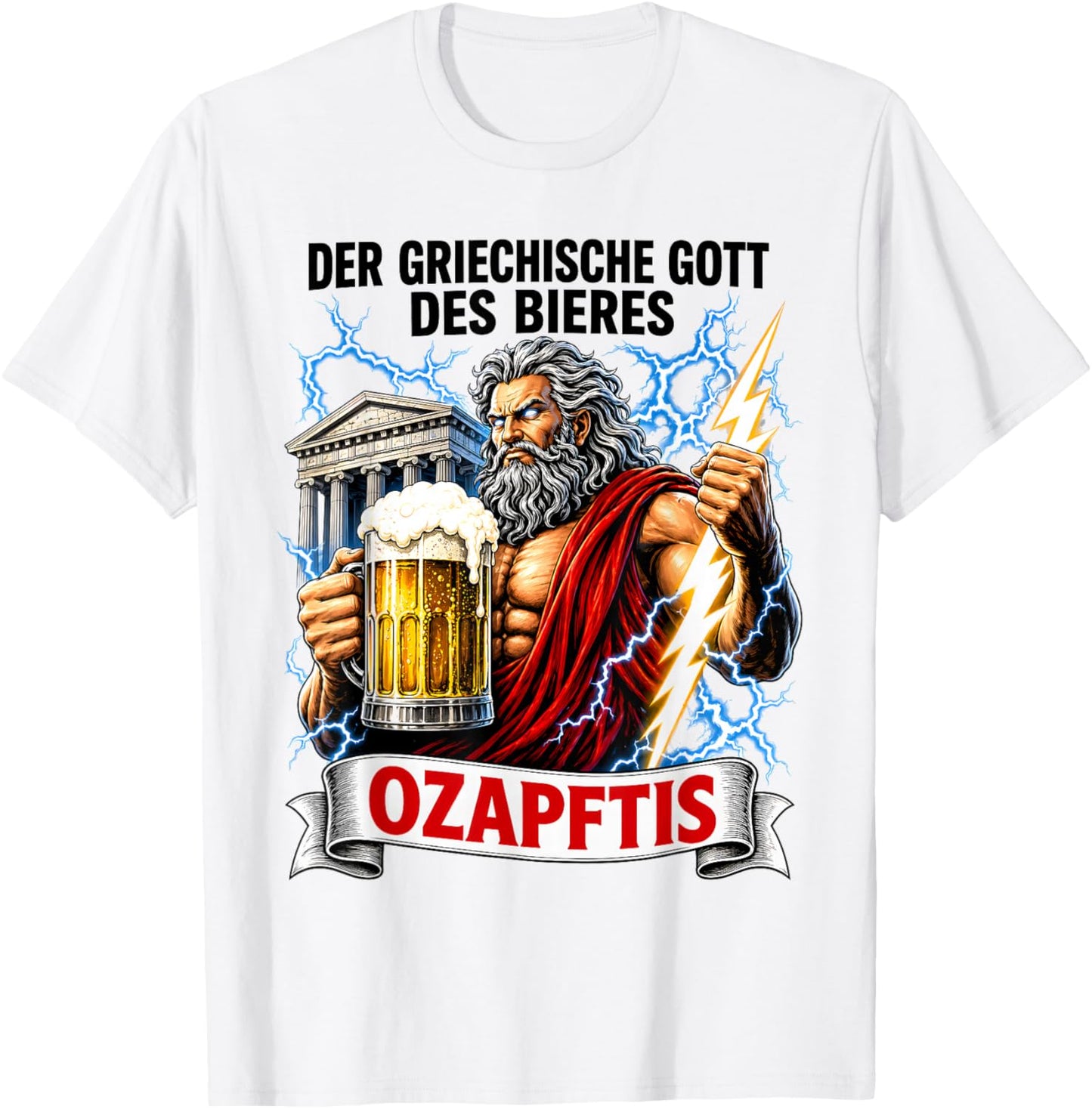 O zapft is. Bier T-Shirt - T-Shirt | White