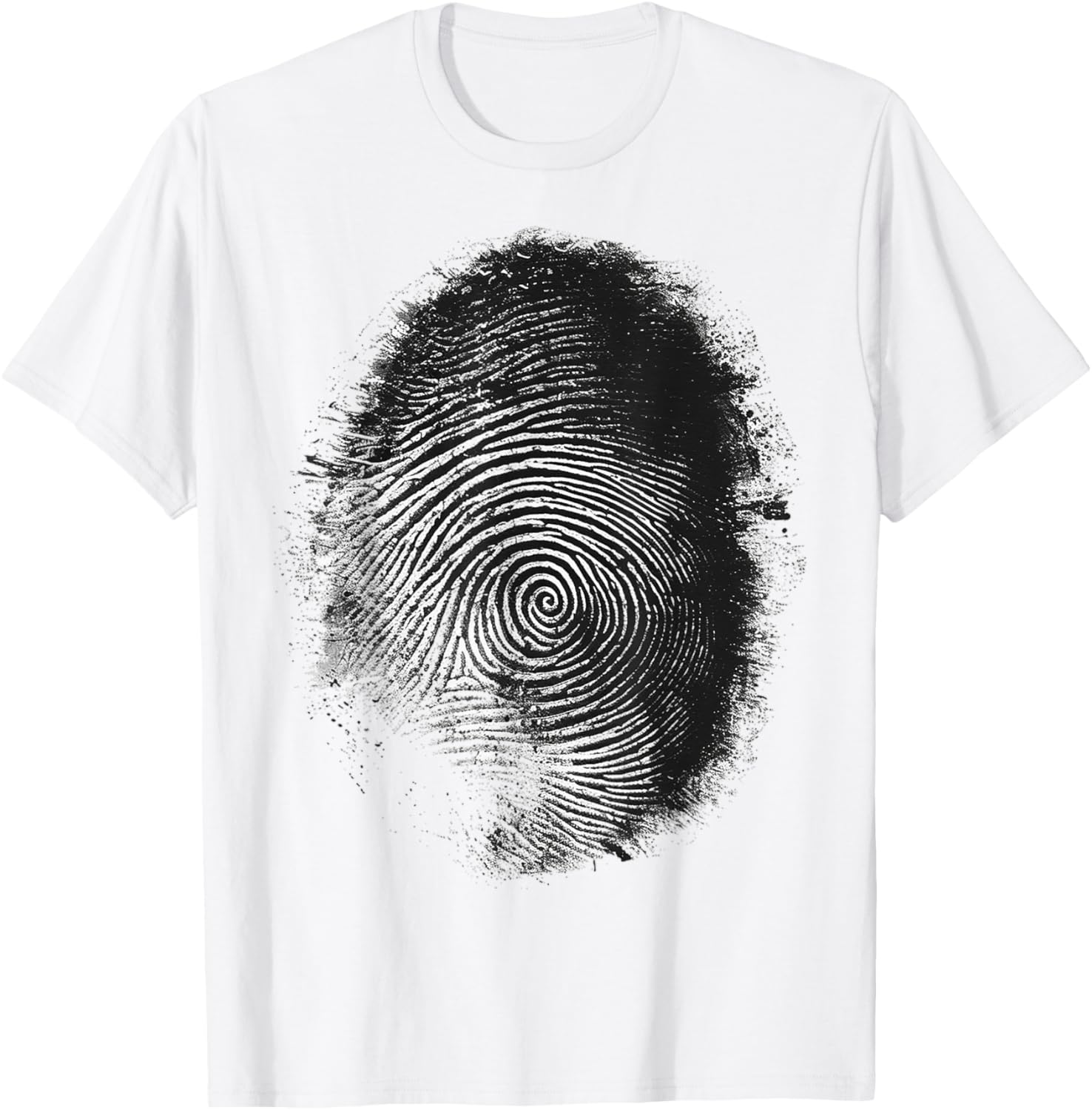 Abstract Drawing Art Graphic Motif Artwork T-Shirt - T-Shirt | White